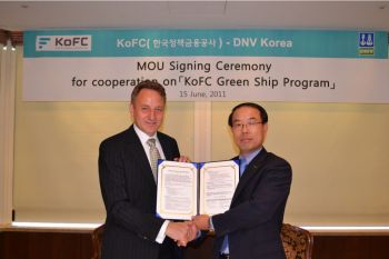 DNV to Cooperate on Verification of Green Ships with Korea Finance Corporation