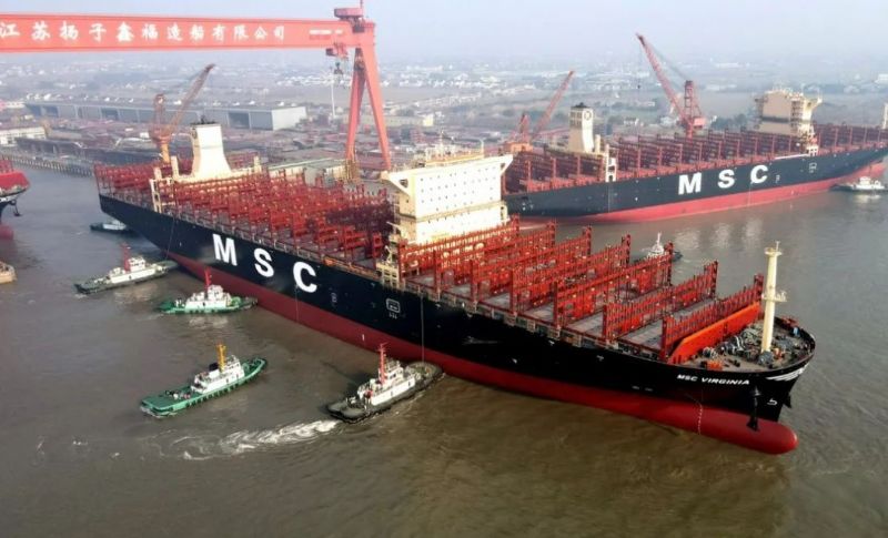 Big Get Bigger as MSC and HMM Hit New Milestones in Container Capacity