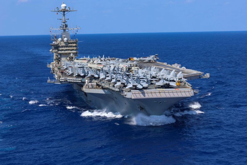 Carrier USS Harry S. Truman Underway After Five Days of Emergency Repairs