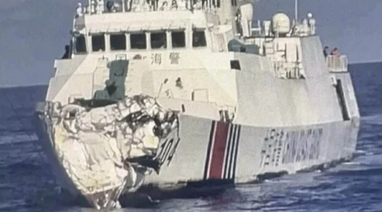 China Coast Guard Appears to Run MOB Search After Collision