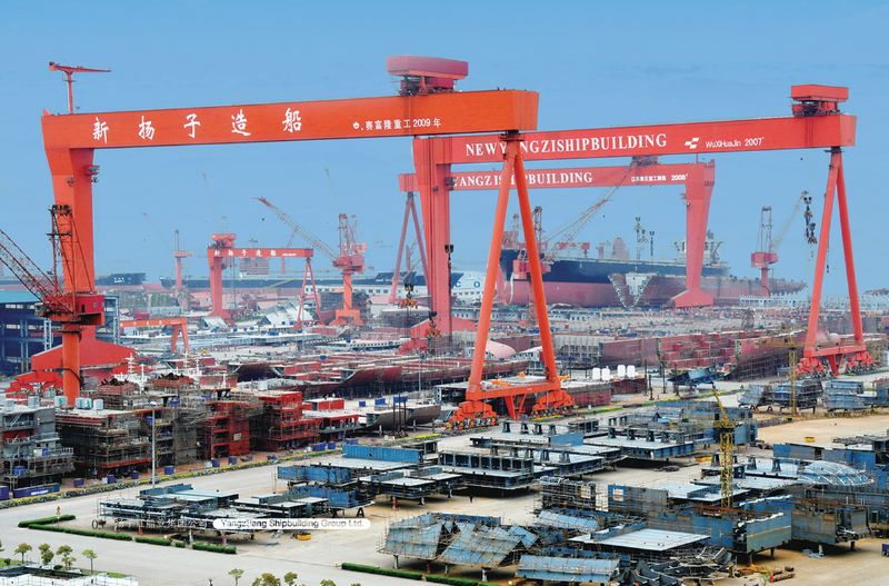 China Dominates Shipbuilding in 2024 Booking Three-Quarters of Orders