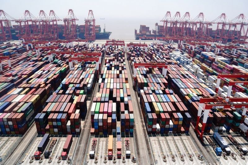 China's Container Trade Surges as Two Ports Set New Record Totaling 90M TEU