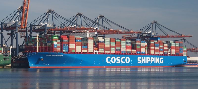 Chinas COSCO Shipping Listed by U.S. for Links to Chinese Military