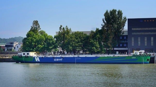 China’s Geely Expands Methanol Technology with First Hybrid Hydrogen Barge