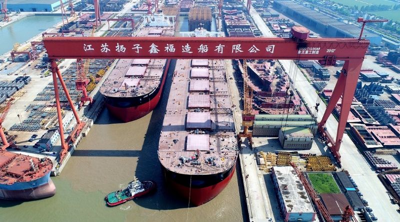 China's Yangzijiang Shipyard Rides the Shipbuilding Boom