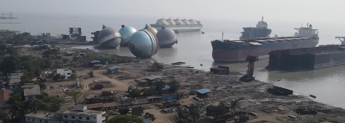 Ship Recycling in Chittagong, Bangladesh
