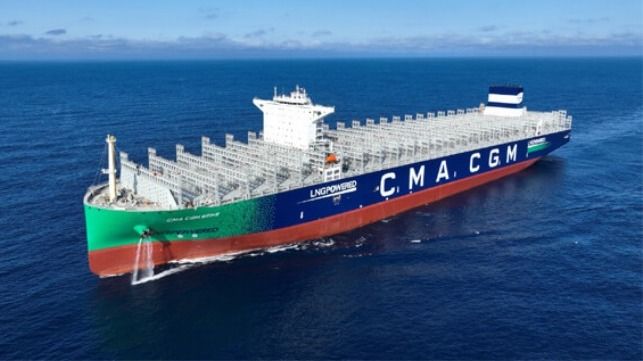 CSSC Delivers First of New Sea Giants to CMA CGM