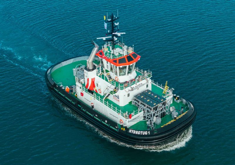 Damen and Saverys to Build Four Large Hydrogen Dual-Fuel Tugs
