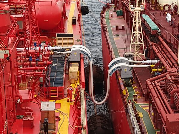 First Ammonia STS Demonstrates Protocols for Ammonia Bunkering