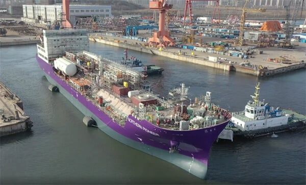 First Commercial CO2 Carrier Completes Sea Trials in China