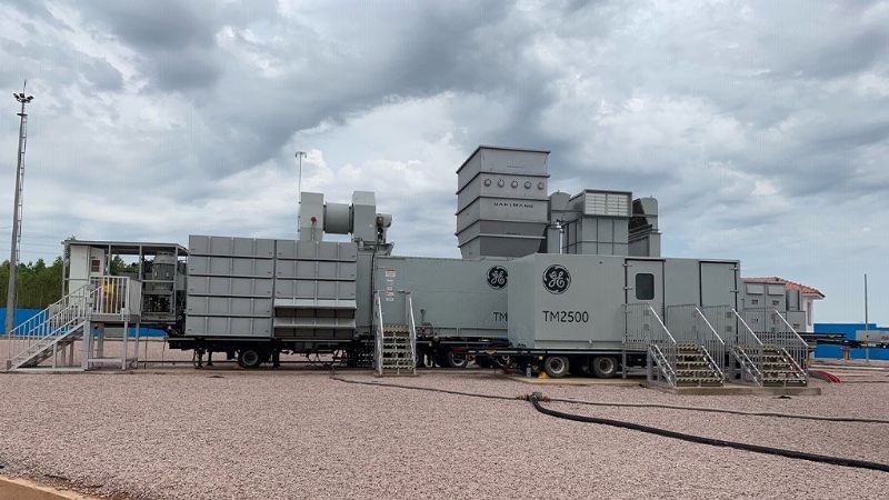 GE POWER PLANT SHIPPED TO UKRAINE TO HELP RESTORE THE NATIONAL POWER GRID