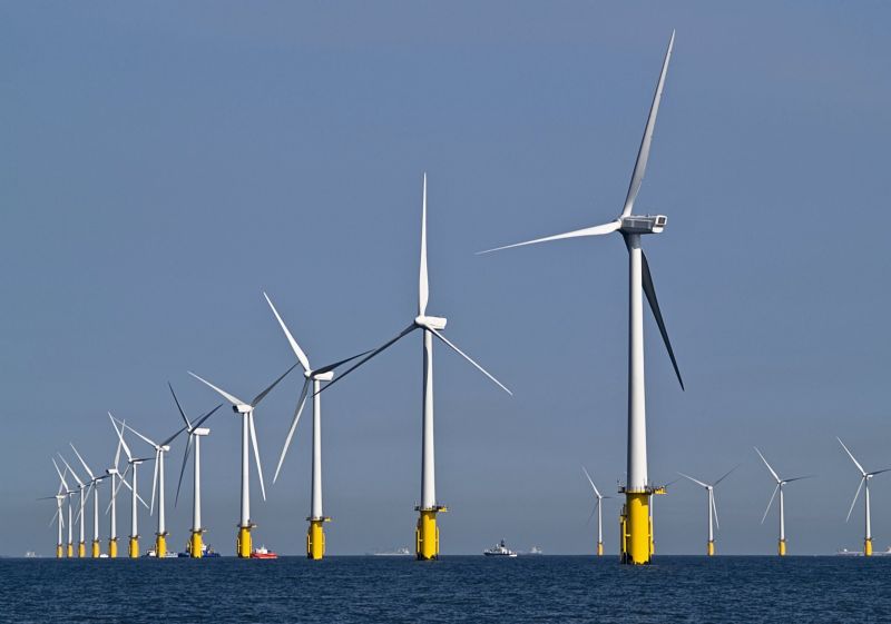 Global Offshore Wind Capacity Reaches 75 GW