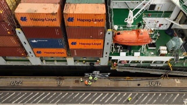 Hamburg Proceeds with Shore Power at All Terminals for Large Containerships