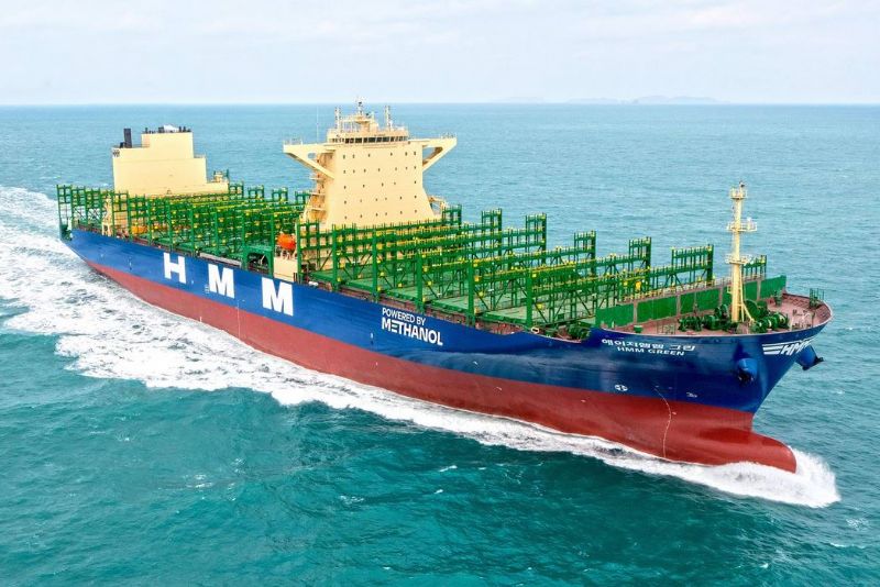 HMM Joins Pioneers with its First Methanol-Fueled Containership