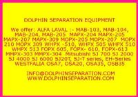 Dolphin Separation Equipments