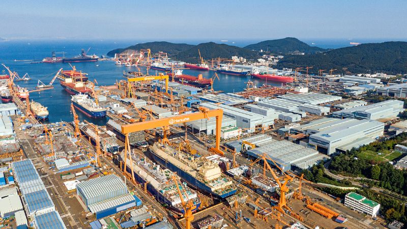 Korea Claws Back Market Share as Global Shipbuilding Market Cools