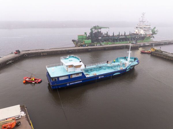 Lithuania Launches Pioneering Hydrogen, Electric-Powered Ship