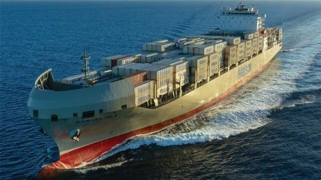 Matsons Third LNG Conversion Boxship Entered Service