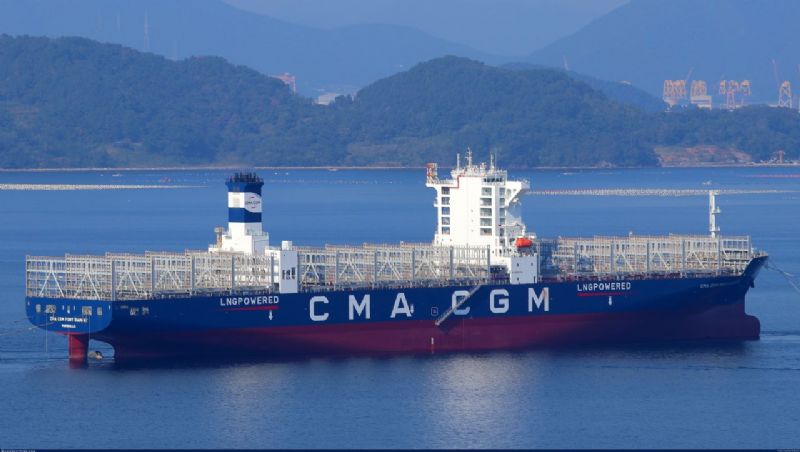 New $2.6B Containership Order in Korea Linked to CMA CGM