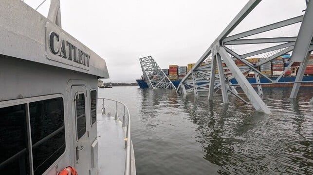 NTSB: Loose Electrical Wire Led to Dali Hitting Francis Scott Key Bridge