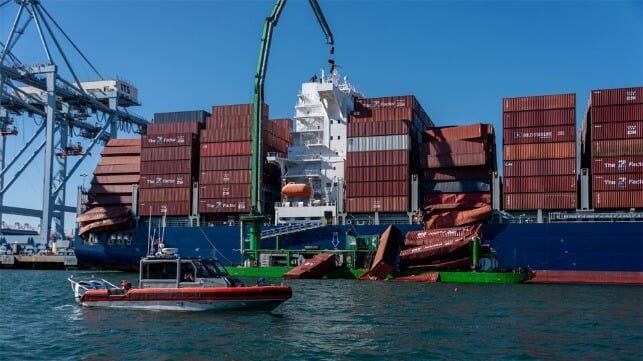 Port of Long Beach Resumes Operations After Container Collapse