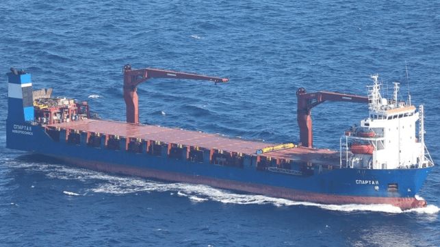 Russian Cargo Ships and Warships Clear Out of Syria