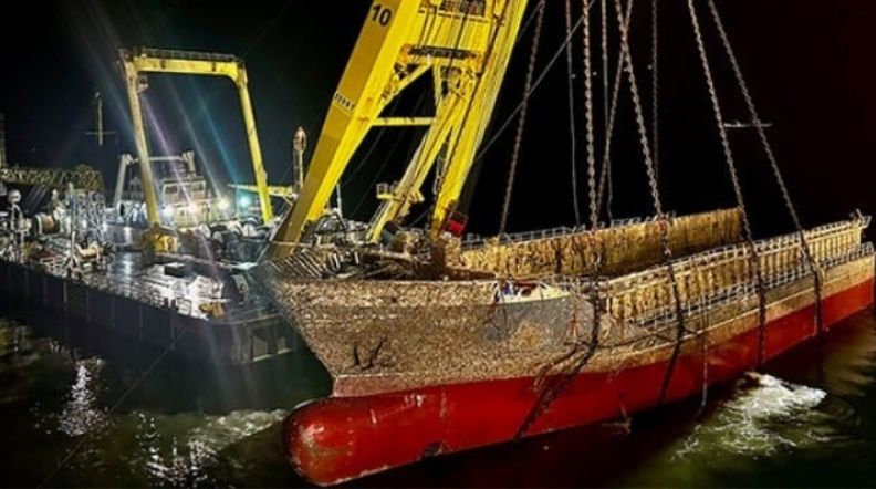 Salvage Completed for North Sea Cargo Ship Involved in 2023 Collision