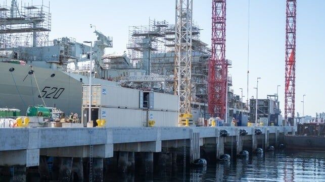 Seaspan Invests $140 Million in Outfitting Pier to Speed Up Construction