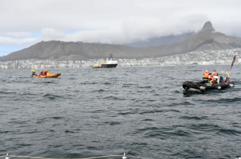 South Africa Links MSC Boxship to Offshore Oil Spill in Eastern Cape Region