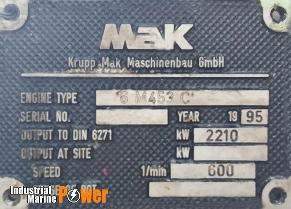 For Sale: Spare Parts For MAK 6 M453C Diesel Engine