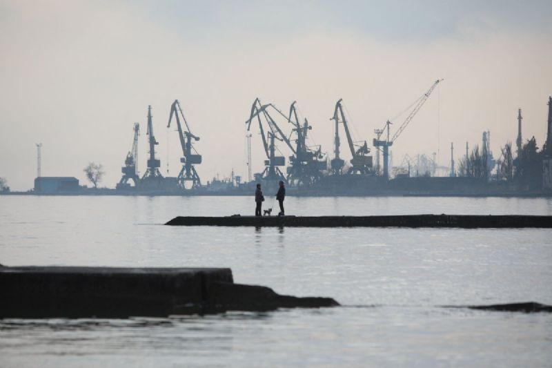 Ukraine Protests as Russia Opens Mariupol and Berdyansk to Foreign Ships