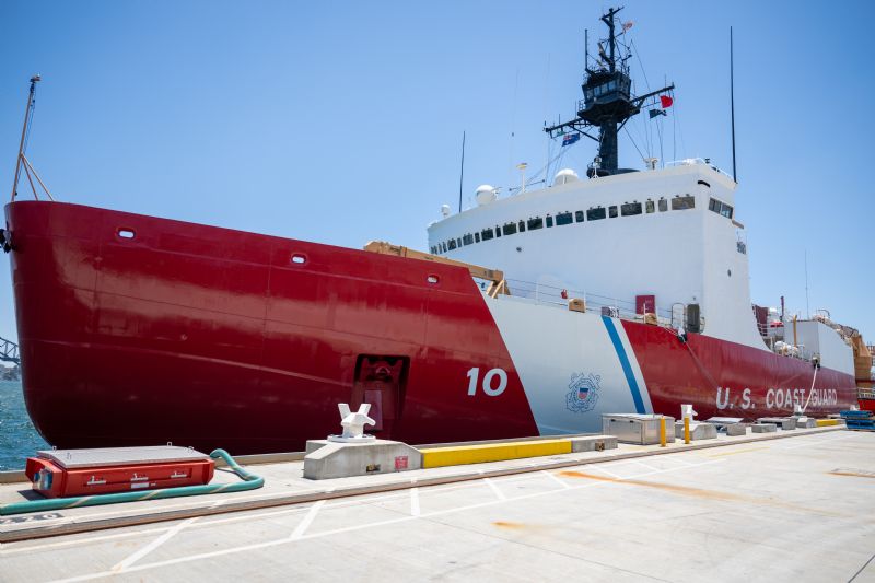 U.S. Antarctic Mission Proceeds as Polar Star Departs Australia