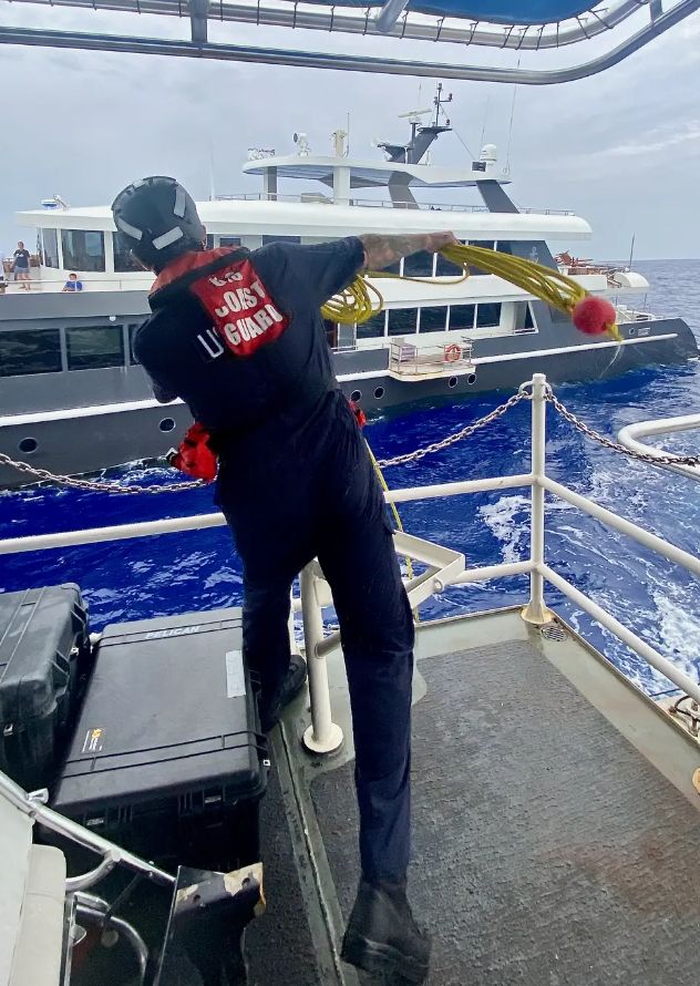U.S. Coast Guard Tows Stricken Superyacht for 28 Hours