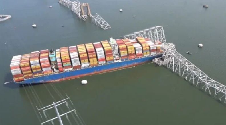 US Files $103M Claim Saying Dali was Unseaworthy and Jury-Rigged