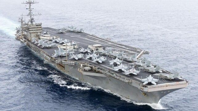 USS Truman Returns Home After “Most Combat-Intensive Mission” in Decades