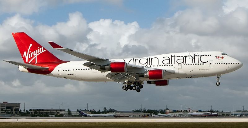 Virgin Atlantic ‘on course’ for profit return in 2024 after narrowing full-year loss