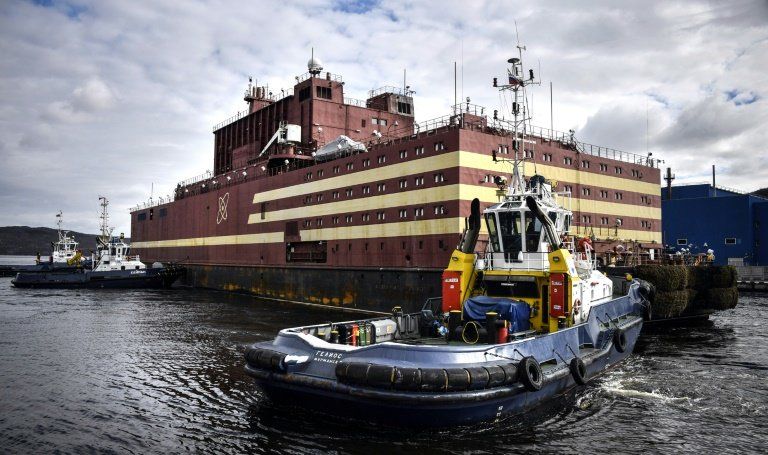 World's first floating nuclear barge to power Russia's Arctic oil drive - 'Nuclear Titanic'
